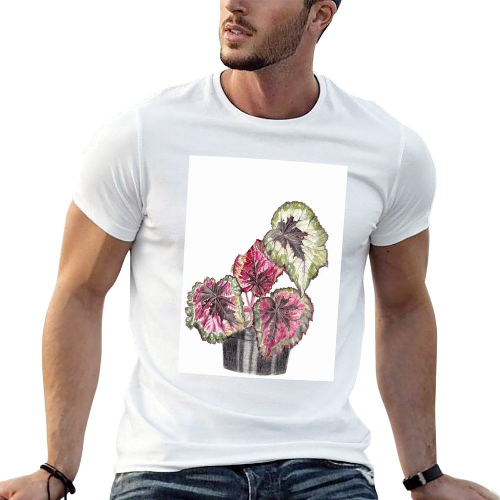 Begonia Rex - Begonia Rex T-Shirt t shirt man