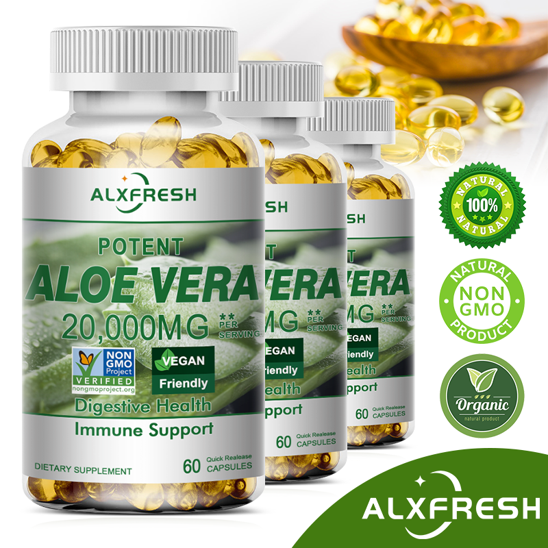 Aloe Vera Pot - Aloe Vera Capsules Improve Digestive Health