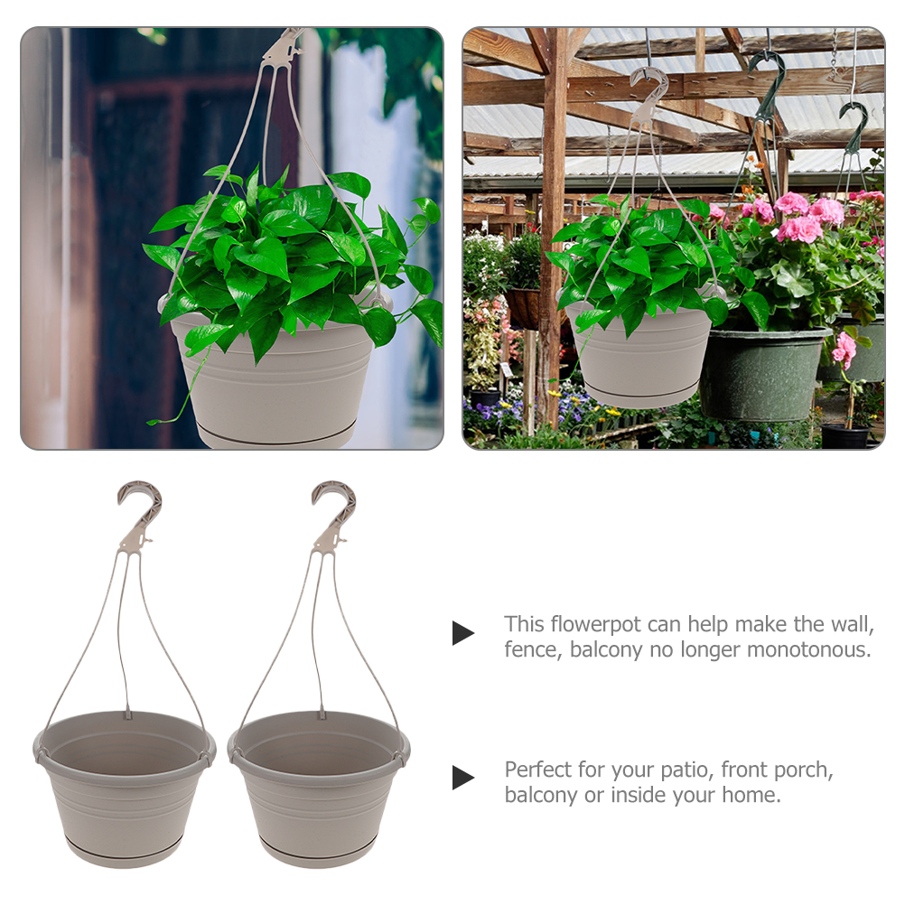 2pcs Hanging Planter Plastic F - Spider Plant Hanging avis et prix