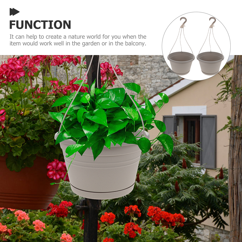 2pcs Hanging Planter Plastic F - Spider Plant Hanging avis et prix
