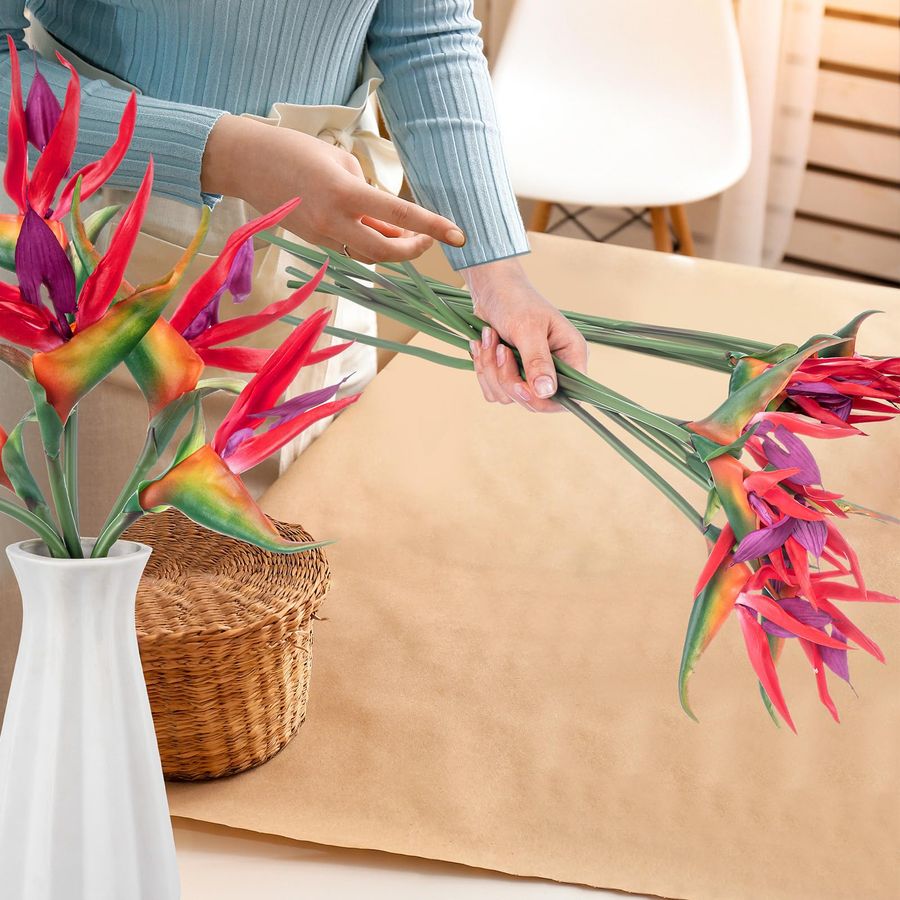12 Pcs Bird of Paradise Artifi - Bird Paradise Strelitzia avis et prix