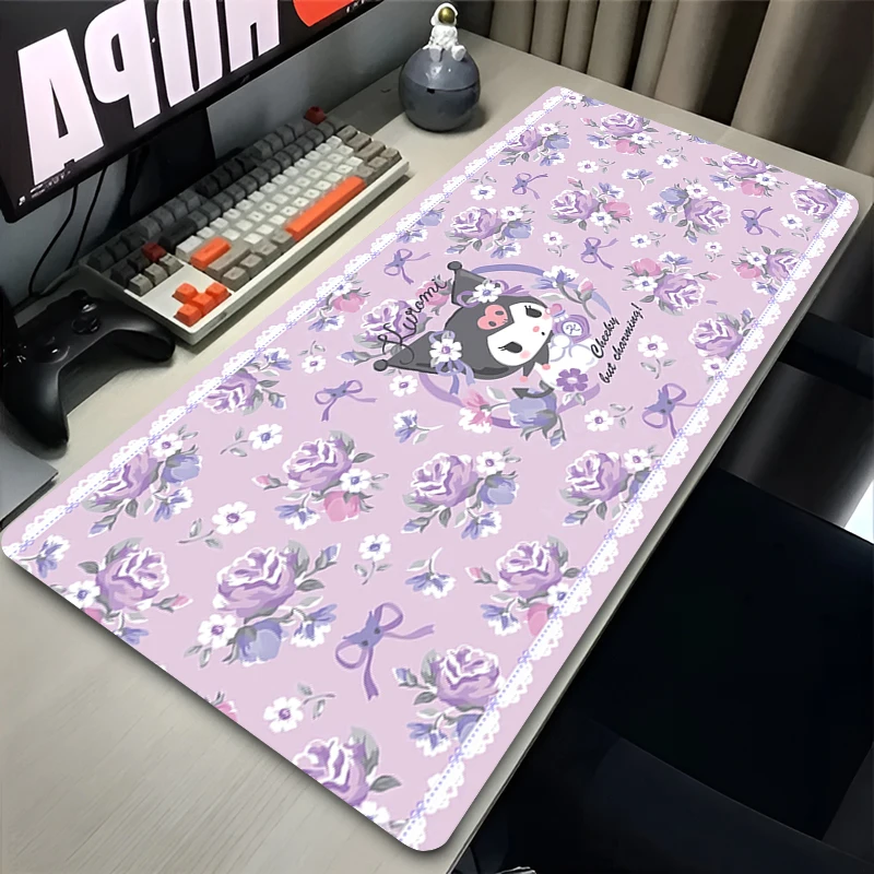 Office Computer Desk Mat Kurom - Tradescantia Purple avis et prix