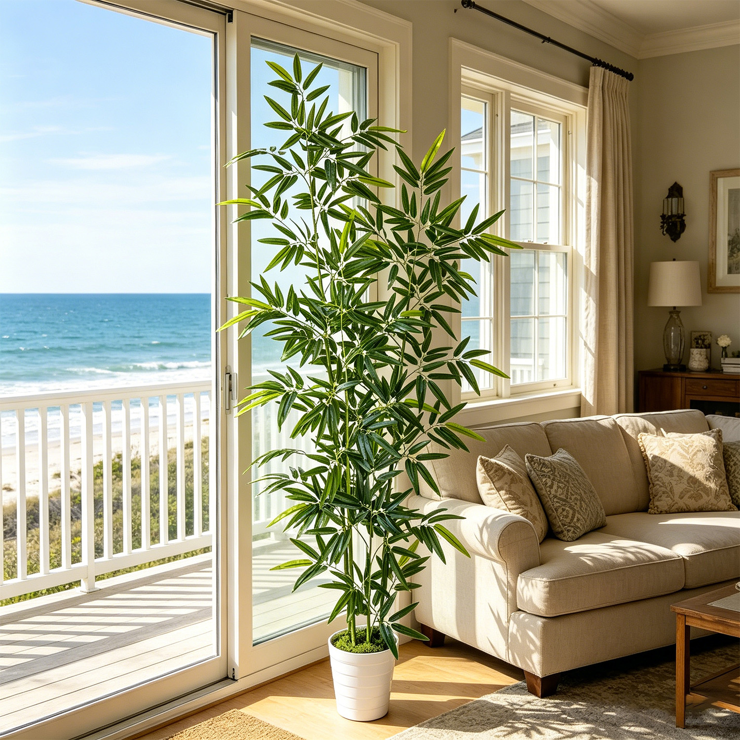 5.25FT-7.05FT Artificial Green - Dracaena Marginata avis et prix