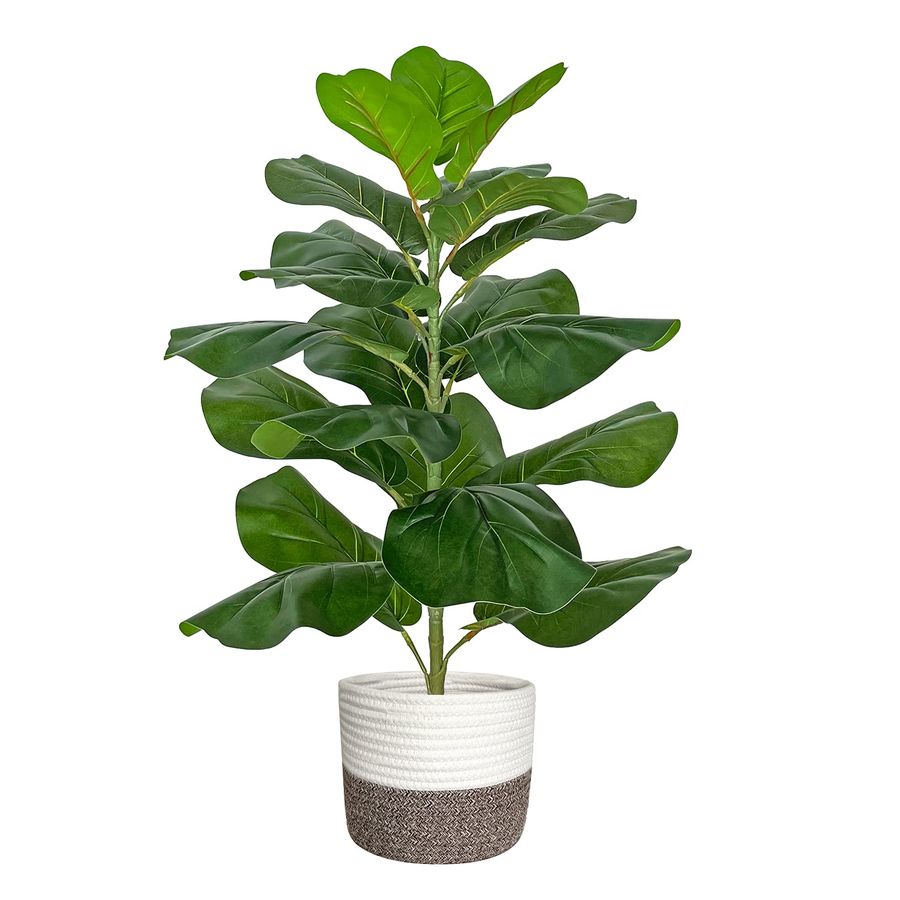 Artificial Fiddle Leaf Fig Tre - Ficus Lyrata Tree avis et prix