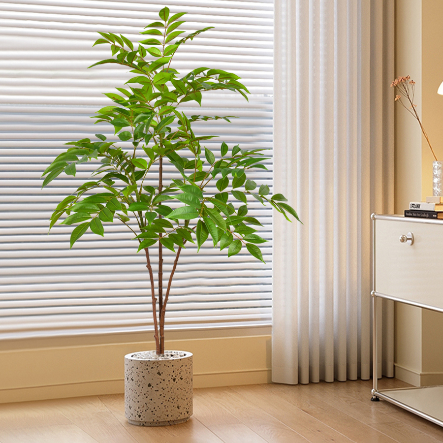 76-140cm Large Artificial Ficu - Ficus Lyrata Tree avis et prix