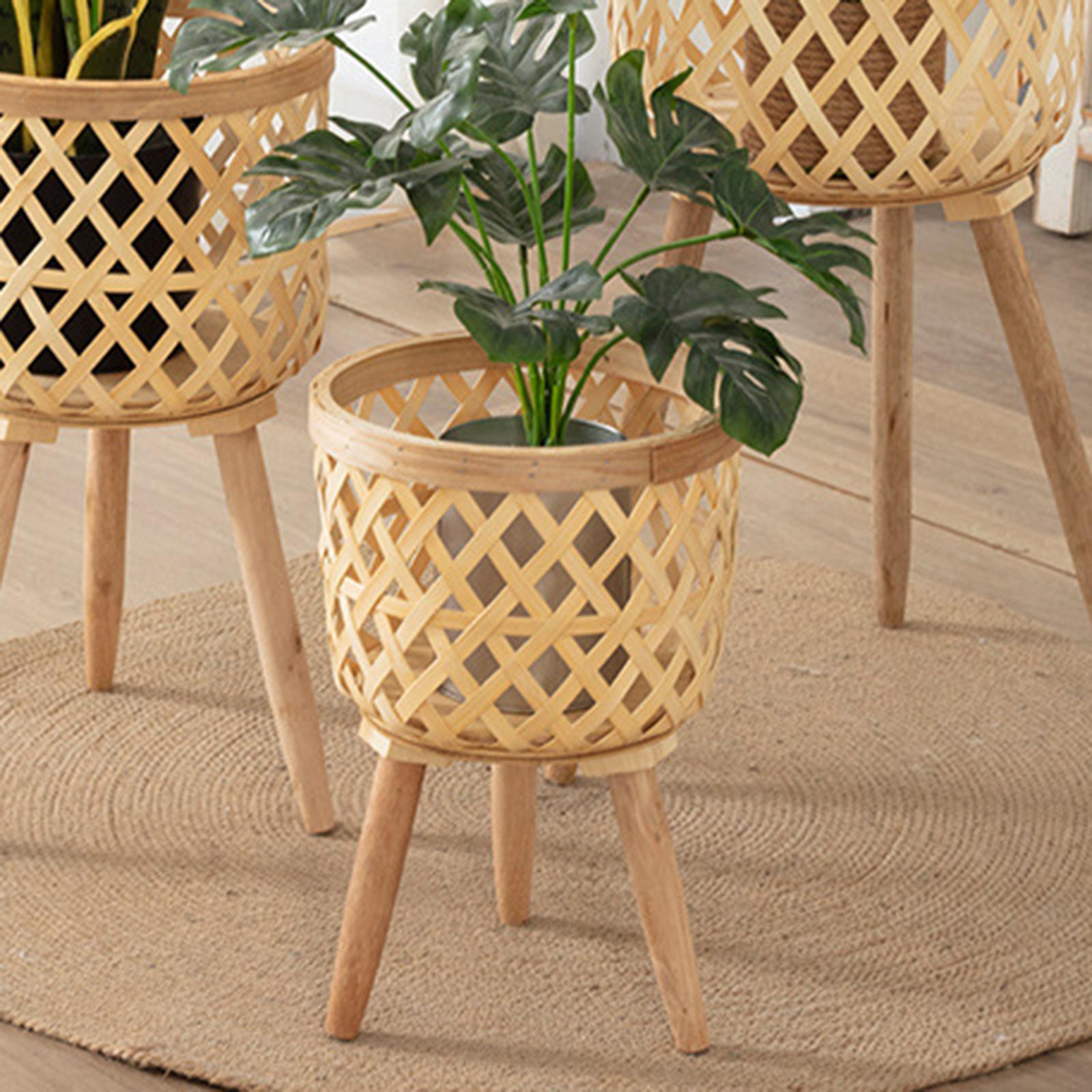 Hand Woven Flower Pot Tripod S - Aloe Vera Pot avis et prix