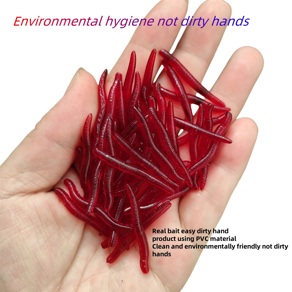 Simulated Earthworm, Red worm  - Aglaonema Red avis et prix