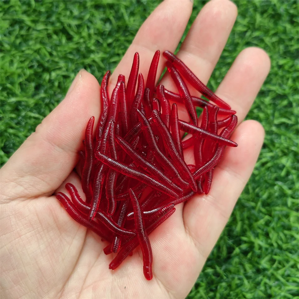 Simulated Earthworm, Red worm  - Aglaonema Red avis et prix
