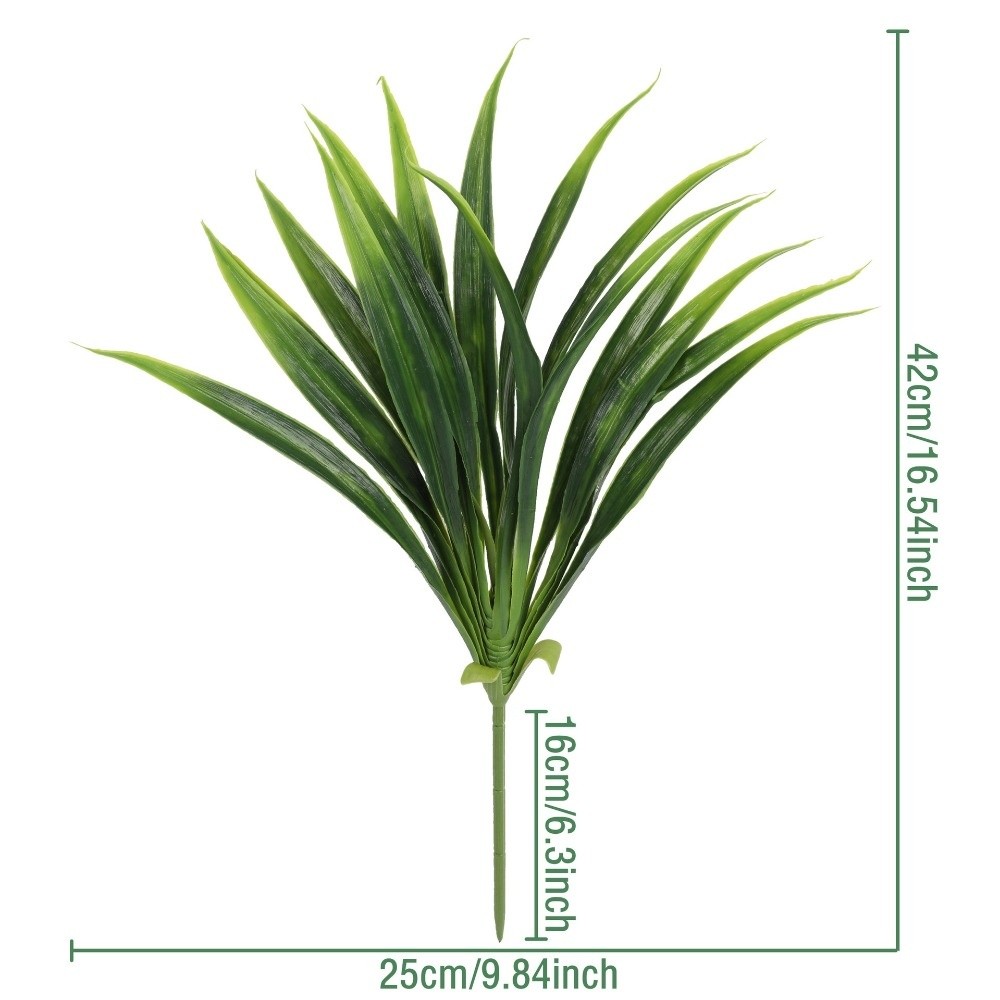 Realistic 42cm Artificial Orch - Spider Plant Hanging avis et prix