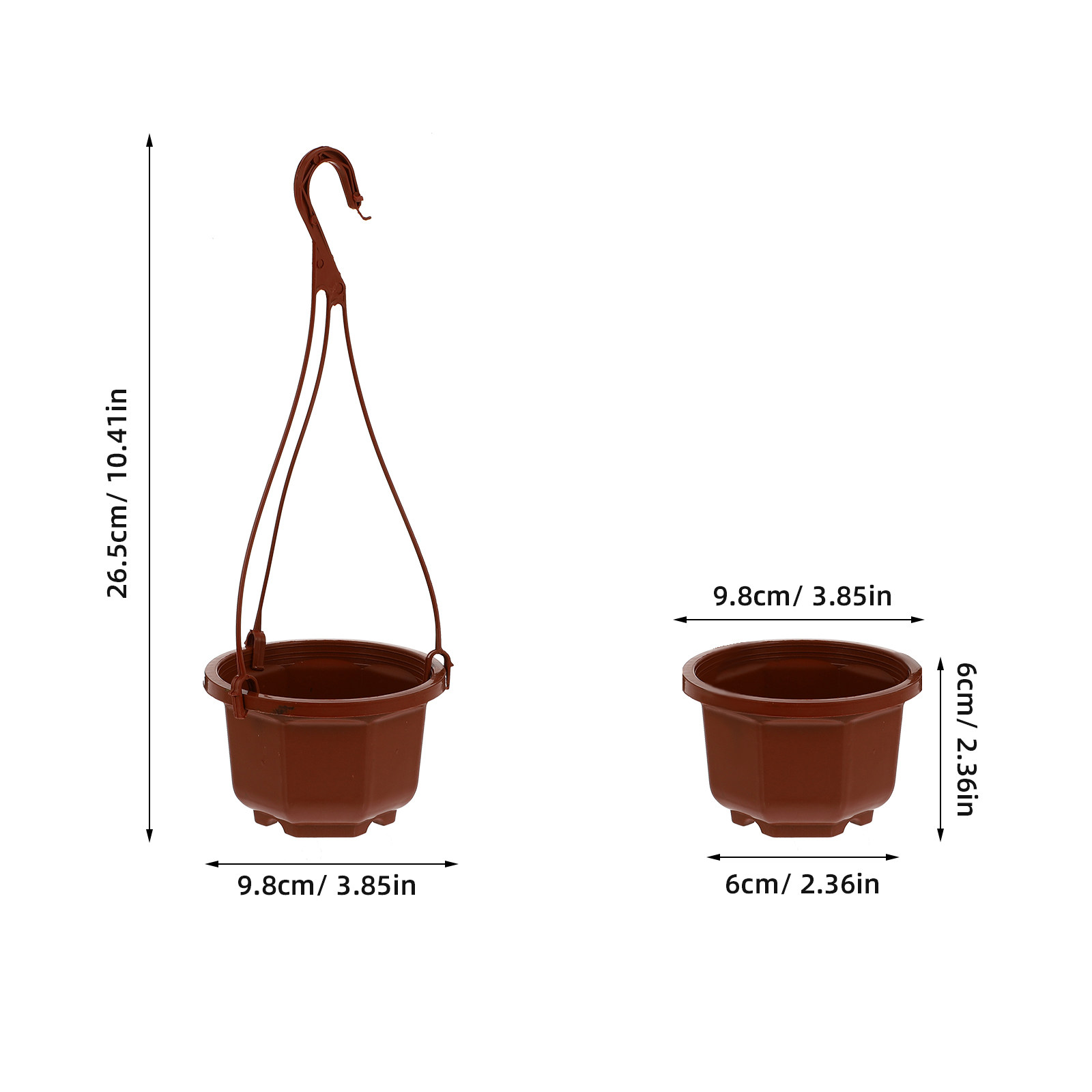 6Sets Hanging Flowerpot Creati - Spider Plant Hanging avis et prix