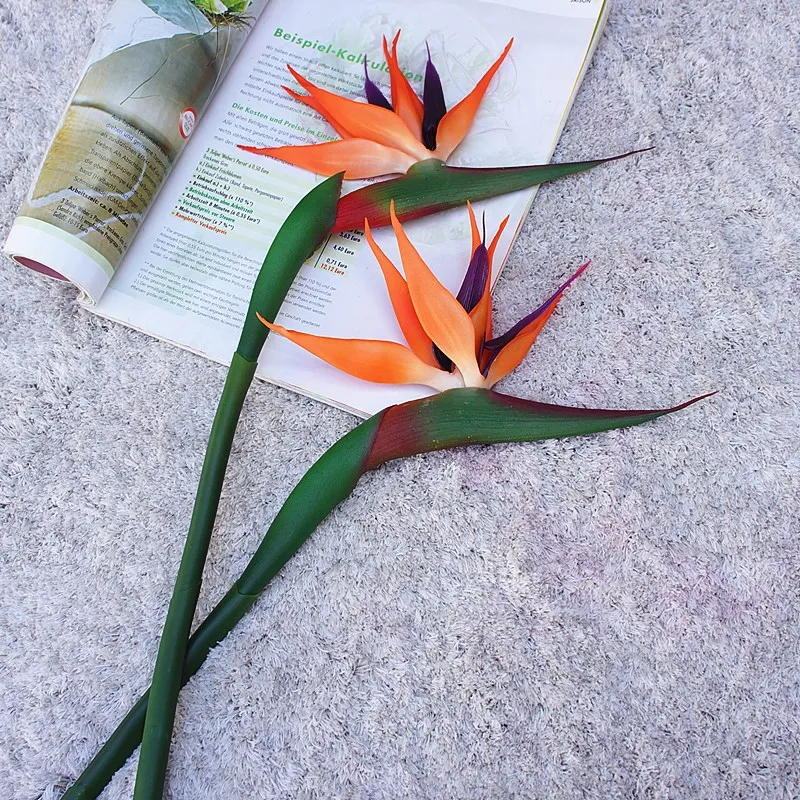 80CM artificial real touch flo - Bird Paradise Strelitzia avis et prix