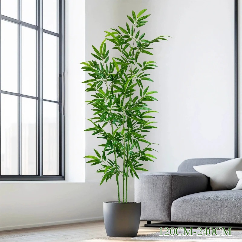 Artificial Green Bamboo Fadele - Dracaena Marginata avis et prix