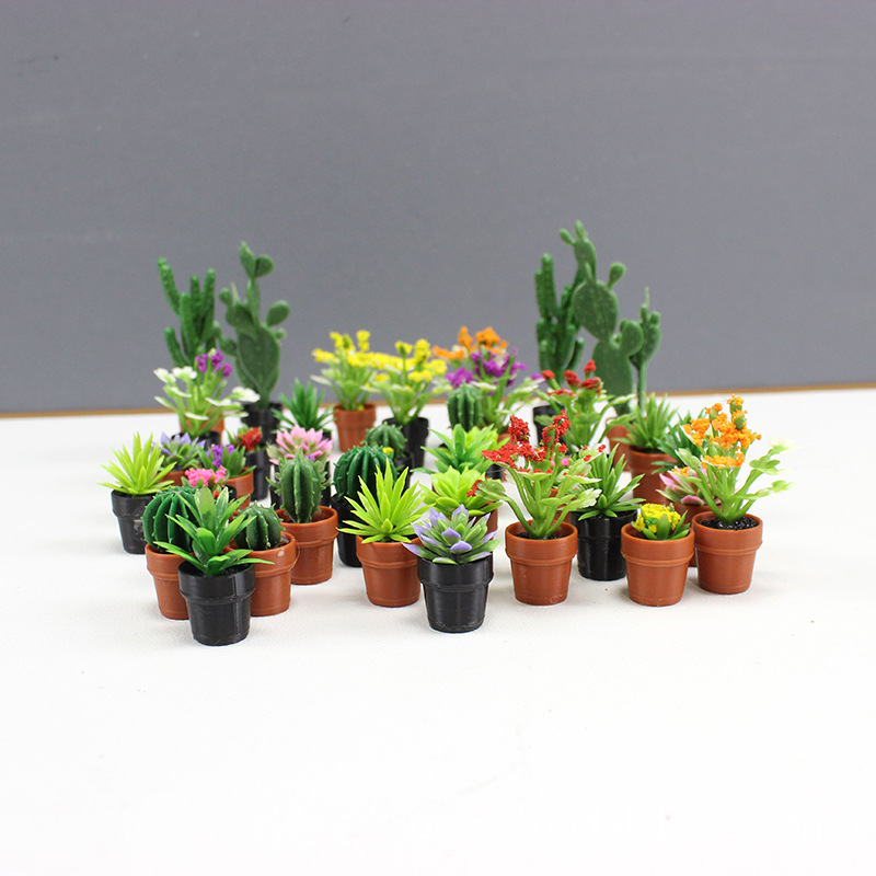 Mini Simulated Plants Cactus S - Echeveria Succulent avis et prix