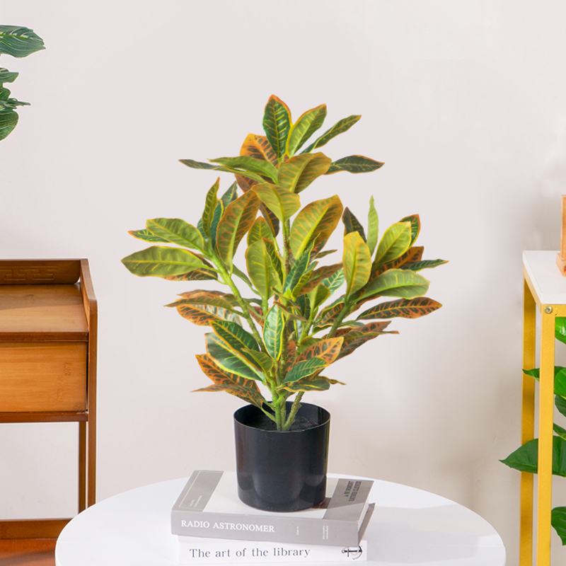 24-41cm Artificial Plants Fake - Ficus Lyrata Tree avis et prix