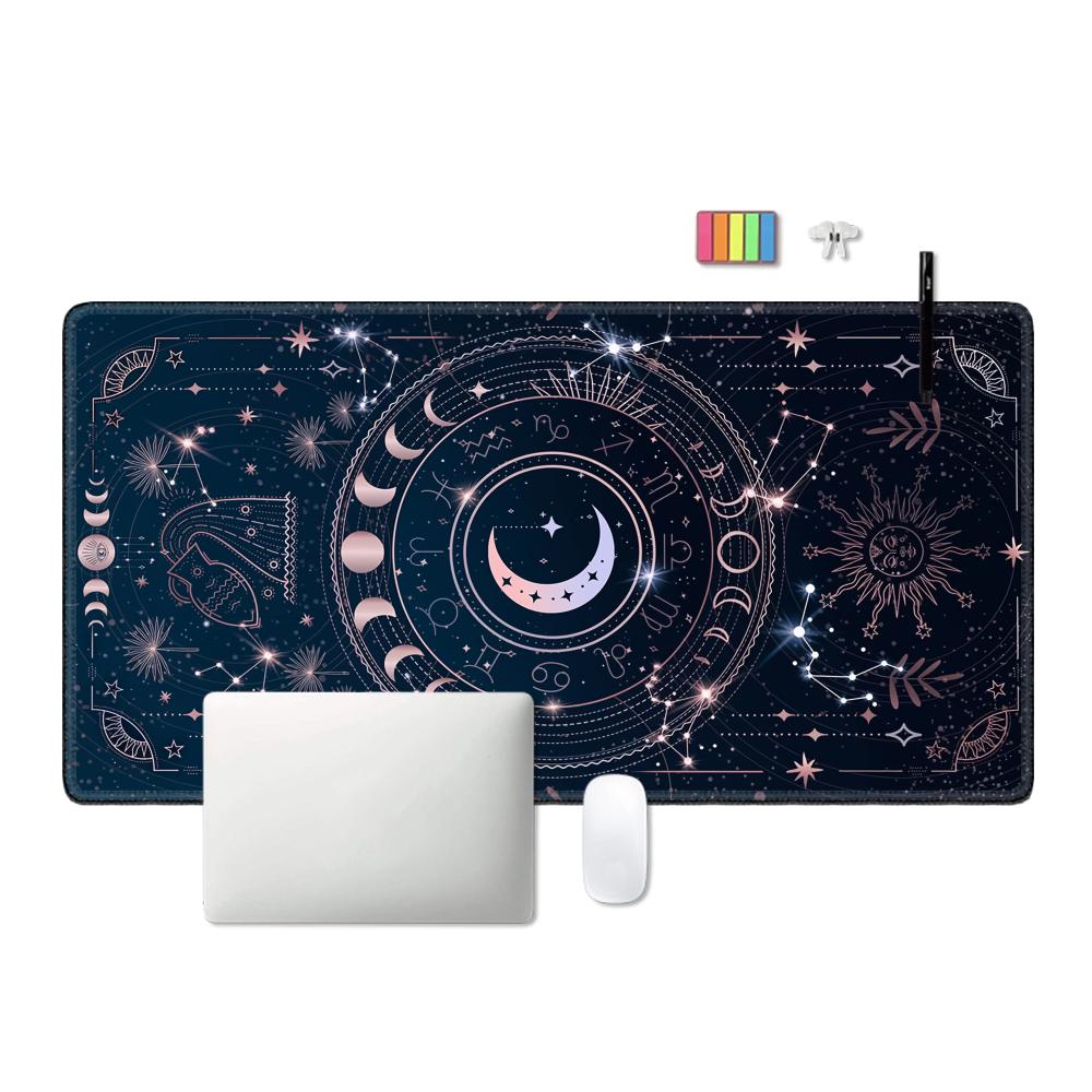 Night view Moon Star Mouse Pad - Tradescantia Purple avis et prix
