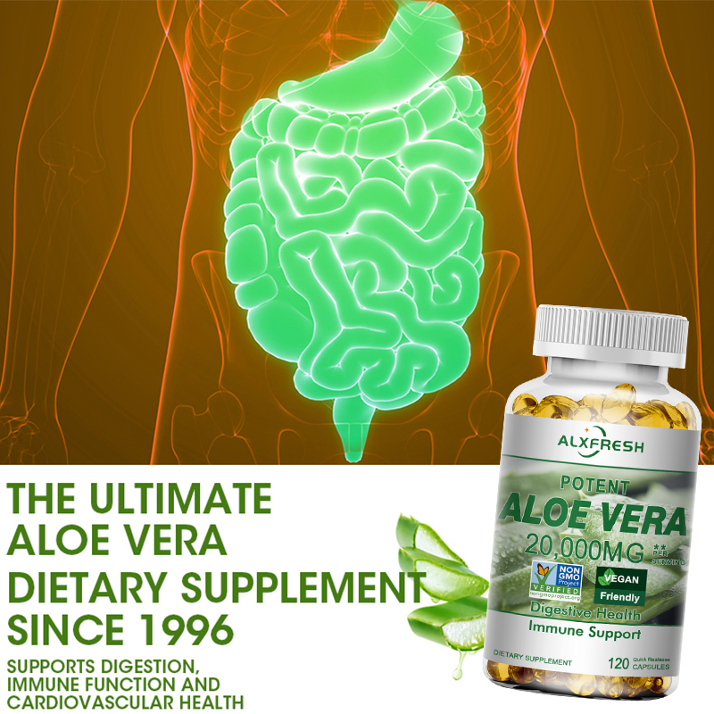 Aloe Vera Capsules Improve Dig - Aloe Vera Pot avis et prix